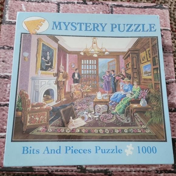 Murder at Bedford Msnor 1000 piece mystery puzzle. NIB - Picture 1 of 3